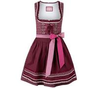Stockerpoint Dirndl Kim Vestito per Occasioni Speciali, Bordeaux, 42 Donna
