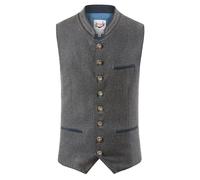 Stockerpoint Weste Sirius Trachtenwesten, Grigio (Grau/Dunk E L Blau Grau/Dunk E L Blau), XX-Large (Taglia Produttore: 56) Uomo