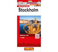 Stockholm 3 in 1 CityMap: 3 in 1: Stadtplan, Reiseinformationen und Highlights!