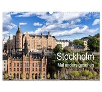 Stockholm - Mal anders gesehen (Wandkalender 2026 DIN A3 quer), CALVENDO Monatskalender: Schwedens Hauptstadt, mit dem Augenmerk auf die Architektur.