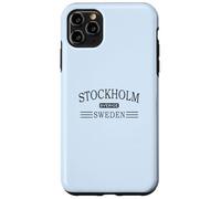 Stockholm Sverige - Logo Stoccolma Svezia - Custodia per iPhone 11 Pro Max