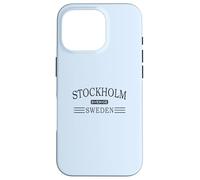 Stockholm Sverige - Logo Stoccolma Svezia - Custodia per iPhone 16 Pro