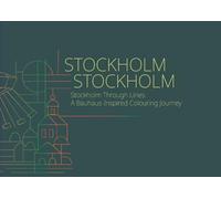 Stockholm Through Lines: A Bauhaus-Inspired Coloring Book