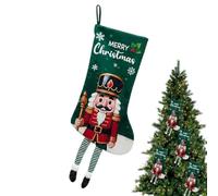 Stocking Ornaments for Christmas Tree - Hanging Gift Bag | Long Leg