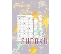 Stocking Stuffer Christmas Sudoku: 60 Puzzles Total: Easy, Medium & Hard Puzzles for Holiday Fun - Festive Stars Edition