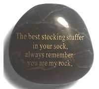 STOCKING STUFFER The Best in Your Sock, Always rememberber, You Are My Rock, inciso Rock (Nero)