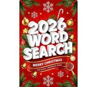 Stocking Stuffers : 2026 Christmas Word Search Large Print Puzzles For Adults: New Year Puzzle Book for Adults, Teens & Seniors