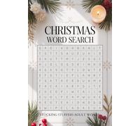 Stocking Stuffers Adult Women: Christmas Word Search: Holiday Activity Book for Her
