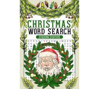 Stocking Stuffers: Christmas Word Search: Fun and Relaxing Holiday Word Find Puzzle Book for Adults, Teens and Kids, Christmas Gifts ideas Stocking Stuffers