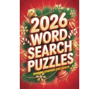 Stocking Stuffers for Adults: 2026 Word Search Puzzles for Seniors and Teens, Large Print, Funny Christmas White Elephant Gifts For Women & Men