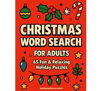 Stocking Stuffers for Adults: Christmas Word Search for Adults: A Fun & Relaxing Large Print Holiday Puzzle Book and the Perfect White Elephant Gift for the Christmas Season