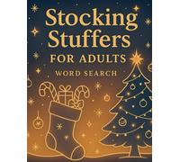 Stocking Stuffers for Adults: Holiday Word Search Puzzle Book for Adults - Large Print, Relaxing, Easy-to-Read Christmas Puzzles & Brain Games; A Perfect Gift for Men and Women