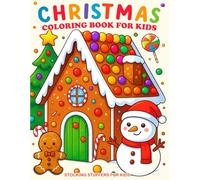 Stocking Stuffers For Kids: Christmas Coloring Book: 50+ Easy and Fun Christmas-themed Designs For Kids and Teens