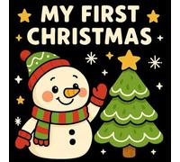 Stocking Stuffers for Kids: High Contrast Christmas Book for Babies & Toddlers with Bold Shapes, Thick Lines & Black Background Pages - The Perfect Stocking Stuffer for Boys & Girls Ages 1-3