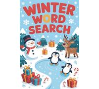 Stocking Stuffers for Kids: Winter Word Search: Easy Puzzle Book with Solutions: Christmas Gift Idea for Boys and Girls