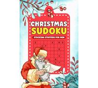 Stocking Stuffers For Men: 200 Fun and Relaxing Holiday Sudoku Puzzle Book for Adults, Christmas Activity Book for Men