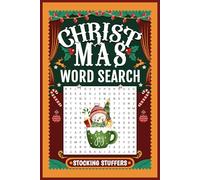 Stocking Stuffers For Men: Christmas Word Search: A Festive Word Search Activity Book for Adults, Perfect Stocking Stuffers Gift Ideas For Husband, Coworker, Him