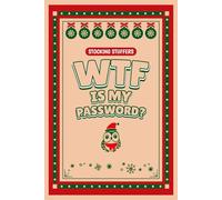 Stocking Stuffers for Men: Password Book: Funny Gag Gift for Coworkers, Notebook for Women, Men, Wife, Mom, and Adults