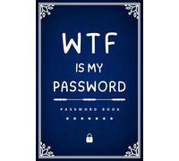 Stocking Stuffers for Men: Password Book: Internet Password Log Book with Alphabetical Tabs - Organizer for Usernames, Logins and Web Addresses - Funny Gifts for Dad, Husband, Fathers, Grandpa