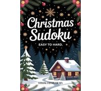 Stocking Stuffers for Men: Sudoku Books for Adults: Cozy Holiday Puzzle Book: Easy to Hard Sudoku: Stocking Stuffers Gift Idea for Men