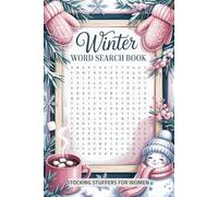Stocking Stuffers for Women: Winter Word Search Book: 1500 Find Puzzles with Solutions, Christmas Gift Idea for Her