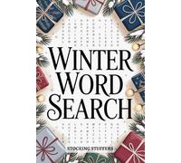 Stocking Stuffers: Winter Word Search: 100 Fun Brain Games for Adults, Christmas Holiday Puzzle Book with Festive Patterns for Men and Women