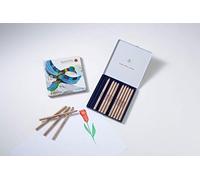 STOCKMAR Matite colorate triangolari, 12 pezzi + 1 matita di grafite in una cust