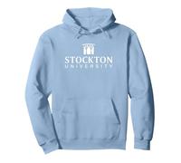 Stockton University Ospreys Tree Mark Felpa con Cappuccio, Unisex per Adulti, Blu Polveroso, XXL