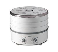Stöckli Dörrex 0076.70 - Essiccatore con timer e griglia in plastica, colore: grigio chiaro, espandibile