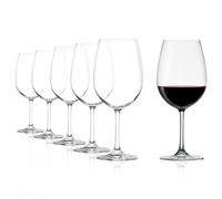 Stölzle Lausitz Bicchieri Bordeaux Weinland Set di 6, 540ml - Eleganti Calici da Vino Rosso in Cristallo - Ideali per Vini Corposi, Lavabili in Lavastoviglie, Made in Germany