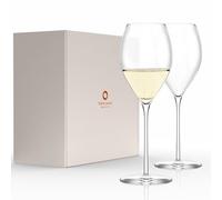 Stölzle Lausitz Bicchieri da Champagne Fino Set di 2, 425 ml - Calici Eleganti per Spumante, Prosecco & Champagne - Bicchieri in Cristallo - Lavabili in Lavastoviglie & Resistenti, Made in Germany