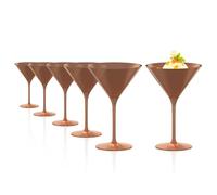 Stölzle Lausitz Grandezza Bicchieri da Cocktail Martini, in vetro di cristallo, confezione da 6 - 240 ml
