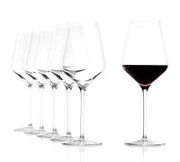 Stölzle Lausitz Bicchieri da Vino Rosso Quatrophil Set di 6, 570 ml - Calici per Vino Rosso - Calici in Cristallo per un’Armoniosa Espressione degli Aromi - Lavabili in Lavastoviglie e Antiurto