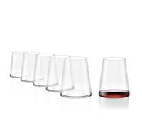 Stölzle Lausitz Bicchieri da Vino Rosso Symphony 6 × 520 ml - Bicchieri Senza Stelo per Sviluppo Ottimale degli Aromi - In Cristallo - Lavabili in Lavastoviglie & Made in Germany