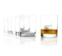 Stölzle Lausitz Bicchieri da Whisky New York Bar Set 6x 320 ml - Eleganti Bicchieri in Cristallo per Scotch, Bourbon e Cocktail - Design Raffinato - Resistenti agli Urti e Lavabili in Lavastoviglie