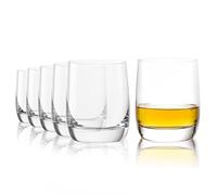 Stölzle Lausitz Bicchieri da Whisky Wine Country Set da 6, 180 ml - Bicchieri da Whisky di Alta Qualità dal Design Senza Tempo - Tumbler da Whisky in Cristallo Senza Piombo
