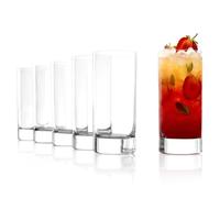 Stölzle Lausitz New York Bar - Set di 6 bicchieri da cocktail da 345 ml, ideali per bevande e cocktail, lavabili in lavastoviglie, bicchieri da bar in cristallo