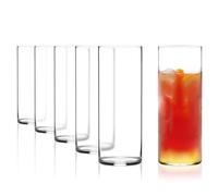 Stölzle Lausitz Bicchieri Longdrink Kyoto Bar Set 6, 465 ml - Bicchieri Eleganti per Cocktail, Acqua, Succhi - Cristallo Resistente, Lavabili in Lavastoviglie - Ideali per Quotidiano e Occasioni