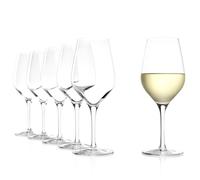 Stölzle Lausitz Bicchieri Universali Exquisit Set di 6, 420 ml - Eleganti Bicchieri da Vino Bianco in Cristallo, Ideali anche per Vini Rossi Leggeri e Rosé - Lavabili in Lavastoviglie e Antiurto