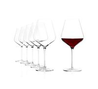 Stölzle Lausitz Calice Borgogna Starlight 820ml I Set di 6 Bicchieri da Vino Rosso Lavabili in lavastoviglie e infrangibili I Calici da Vino Altamente Funzionali I qualità Pregiata