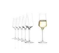 Stölzle Lausitz Calice da champagne STARlight 290ml I Bicchieri da champagne Set da 6 I Bicchieri da champagne lavabili in lavastoviglie I Bicchieri da champagne infrangibili