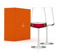 Stölzle Lausitz Bicchieri bordeaux Power Set da 2 pezzi, 650 ml, bicchieri da vino di alta qualità, ideali per bordeaux, moderni calici bordolesi in cristallo per il massimo sviluppo del gusto