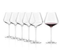 Stölzle Lausitz Set di 6 bicchieri da vino rosso Symphony/bicchieri da vino rosso di alta qualità/bicchiere di cristallo/bicchieri da vino rosso lavabili in lavastoviglie