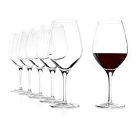 Stölzle Lausitz Calici da Bordeaux Exquisit Set di 6, 645ml - Eleganti Calici in Cristallo di Alta Qualità Ideali per Bordeaux - Bicchieri di Vino per un’Ottimale Sviluppo dell’Aroma
