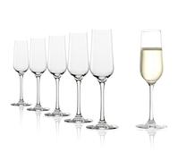 Stölzle Lausitz Calici da Champagne Revolution Set di 6, 200 ml - Eleganti Bicchieri Ideali per Champagne, Prosecco & Spumanti - Cristallo Lavabile in Lavastoviglie & Made in Germany