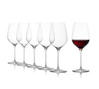 Stölzle Lausitz Calici da vino rosso Fino/rosso set da 6 bicchieri da vino rosso moderni di alta qualità/eleganti bicchieri da vino rosso