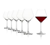 Stölzle Lausitz Calici da Vino Rosso Revolution Set 6 Pezzi, 545 ml - Eleganti Bicchieri Ideali per Borgogna - Cristallo per Massimo Gusto - Resistenti e Lavabili