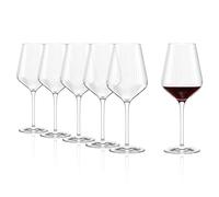 Stölzle Lausitz Calici vino rosso Symphony Set da 6, 570 ml - Calici eleganti per vino rosso - Cristallo pregiato per sviluppo ottimale degli aromi - Lavabili in lavastoviglie & antishock