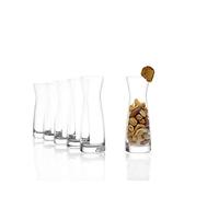 STÖLZLE LAUSITZ Set di 6 caraffe Universal variante S 100 ml I caraffe di vetro per superalcolici I caraffe per il latte I in cristallo raffinato I infrangibili e lavabili in lavastoviglie