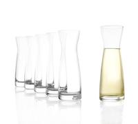 STÖLZLE LAUSITZ Set di 6 caraffe Universal variante M 250 ml I caraffe di vetro per superalcolici I caraffe per il latte I in cristallo raffinato I infrangibili e lavabili in lavastoviglie